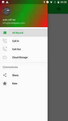 auto call rec android App screenshot 1